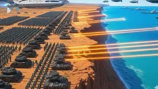 TSUNAMI of 7.000.000 Aliens & Daemons vs 600 T45 Shotguns ! UEBS 2