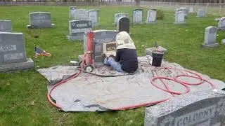 2019 onsite lettering death date engraving