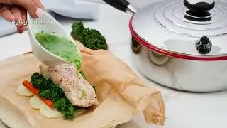 EFOR | Pescado al Vapor con Salsa de Hierbas y Mostaza Dijon