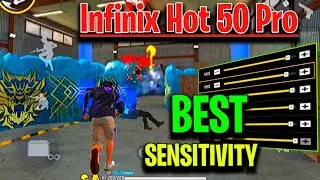 🔴Infinix Hot 50 Pro Free Fire: автоматическая настройка чувствительности при выстреле в голову ||...