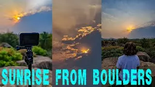 Hampi's boulders resort video- Unique Sunrise Hike - Anegundi Travel Ep. 6