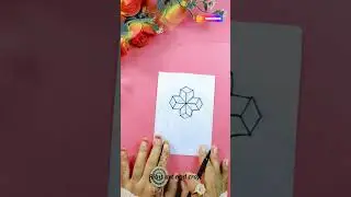 Very Easy!! 3D Drawing Tricks #shorts #satisfying #drawing #creativeart