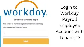 Как войти в учётную запись Workday? Вход в систему Workday Payroll | Помощь сотрудникам по входу в WorkDay
