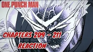 One Punch Man Chapters 209 - 211 Reaction | Sataima vs Dimension Slash