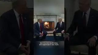 Biden welcomes Trump back to Oval Office in traditional power transfer ceremony