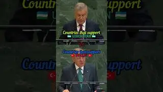 countries that support uzbekistan vs countries that support Turkey#shorts#viralshorts