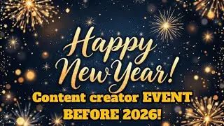Content Creator Event | BEFORE 2026!