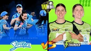 🔴 Live Stream Cricket Match  II ADSW vs SYTW 48th Match, WBBL 2023 II