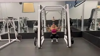 Smith Machine Quad Focused Squat