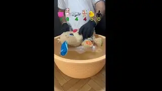 TRY TO GUESS HOW MANY TISSUE PAPER IT TOOKS? #watertub #experiment #asmrsounds #viralreels