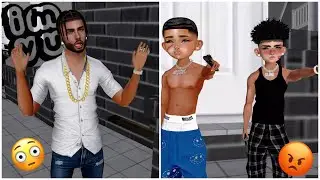 Хватит преследовать нашу маму!😡🫢 (скит в IMVU)