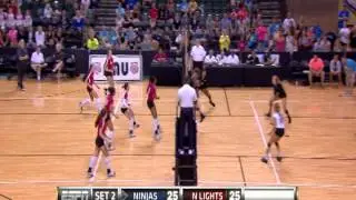2014 AAU Volleyball Nationals - 15 Open Championship Highlights