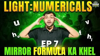NCERT Mirror Formula Numericals Solved 🔍 | Class 10 Physics | CBSE Light Chapter