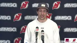 Miles Wood Exit Interview | NEW JERSEY DEVILS