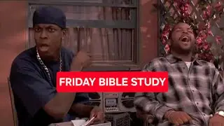 FRIDAY MOVIE - PASTOR SCENE BIBLE STUDY (JOHN1010 EDIT) CHRISTIAN COMEDY