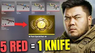 KNIFE TRADE UP! GET Butterfly Knife Gamma Doppler FN! - Counter Strike 2