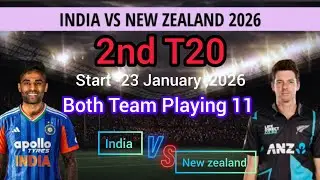 India vs New Zealand 2nd T20 Playing 11 | India vs New Zealand T20 Playing 11|IND vs NZ2026 Playin