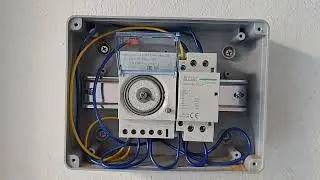 Timer switch connection with contector| timer switch 