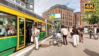 Исследуйте Хельсинки пешком теплым летом 🇫🇮 Walking Tour Finland