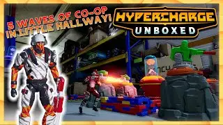 HYPERCHARGE : UNBOXED - Co-Op Defeating ROBOTS!