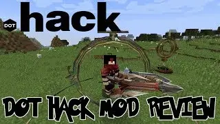 INCREDIBLE LOOKING WEAPON & ITEM MODELS! || Minecraft DotHack Mod Review (Minecraft .Hack Mod)