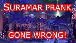 Running trough Suramar city with no disguise *GONE WRONG* *IN THE SURAMAR HOOD*