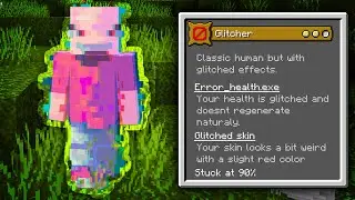 Мод Minecraft Origins: Glitcher (Custom Origin)