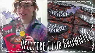 Making Hellfire Club BROWNIES 👩‍🍳🍫