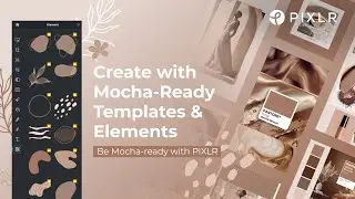Learn the Art of Creating Mocha Mousse Visuals with Pixlr Designer