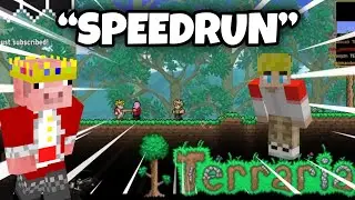 Technoblade playing terraria with Tommyinnit & Wilbur