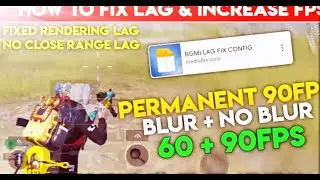 PUBG BGMI 1.8 LAG FIX CONFIG FOR LOW END DEVICE| UNLOCK 60 FPS IN BGMI 1.8 | FIX LAG IN BGMI 1.8 |