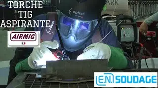 Torche TIG aspirante - AIRMIG - EN SOUDAGE