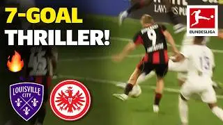 Burkardt's First Goal For Eintracht 🔥 | Louisville City FC vs. Eintracht Frankfurt | Highlights