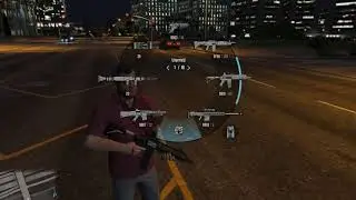 GTA5 in AMD Radeon HD 7000 Series 1GB VRAM Gameplay