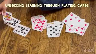 @LearningwithAevum 4-Year-Old Aevum Enhances Logic & Brain Skills with Playing Cards