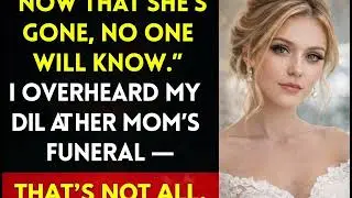 NOW THAT SHE’S GONE, NO ONE WILL KNOW.” I OVERHEARD MY DIL AT HER MOM’S FUNERAL — THAT’S NOT ALL.