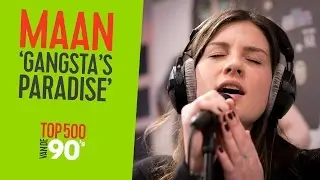 Maan - 'Gangsta's Paradise' (live bij Qmusic) // Mattie & Wietze
