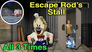 How to Escape Rod&rsquo;s Stall in Ice Scream 2 (All 3 Times) | Avoid the Bad Ending
