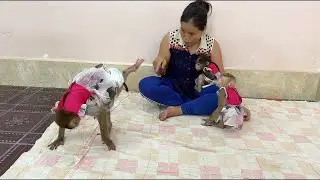 WooooW!! Mom Sister Jula & Kobie Look Very Surprise At Sister Sovanny Amazing Flipping Up .