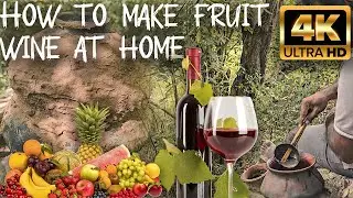 Natural Wine | home made wine | natural fruit  wine making at home | how to make whiskey | wine
