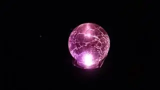Обзор на Садовый Светильник с Солнечной Батареей LAMPER SBR-WB-88 (Solar powered garden lamp)