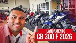 ⚡ Nova CB 300F Twister 2026 Chegou! Vale a Pena?  #cb300ftwister #cb3002026 #motocicleta 