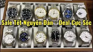“ Sale Tết Nguyên Đán - Deal Cực Sốc “ 12 Mẫu Đồng Hồ Seiko / Orient Phân Khúc Giá Bình Dân