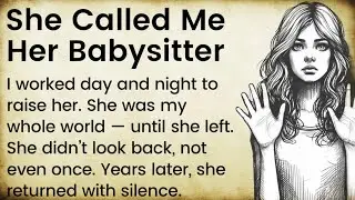My Daughter Forgot Who Raised Her ❇️ English Audio Podcast | Graded (B1 &ndash; B2 Level) ❇️