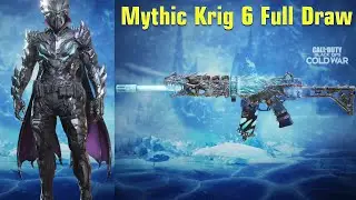 *NEW!!* Mythic Krig 6 - Ice Drake Full Lucky Draw CODM || Cold Embrace Mythic Draw Cod mobile!