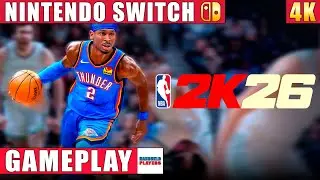 NBA 2K26 Nintendo Switch 1 Gameplay in 4K