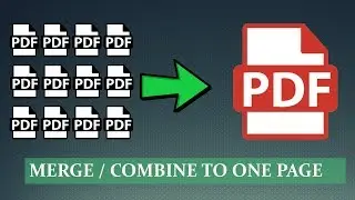 How To Merge Group Two Or More File Into One PDF File PDFsam