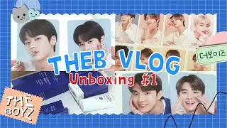 THE B VLOG 더비 브이로그 📸 ｜The Boyz x Lapothicell photocard unboxing📦｜라포티셀 언박싱｜開箱化妝品小卡
