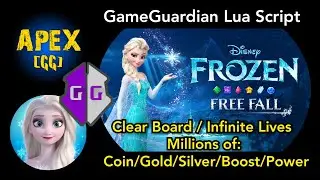 FROZEN FREE FALL (Game Guardian Lua Script) Hack Gameplay