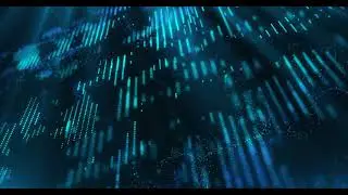 Particles Video Footage - Background Video Particle Wave  4K - No Copyright Video